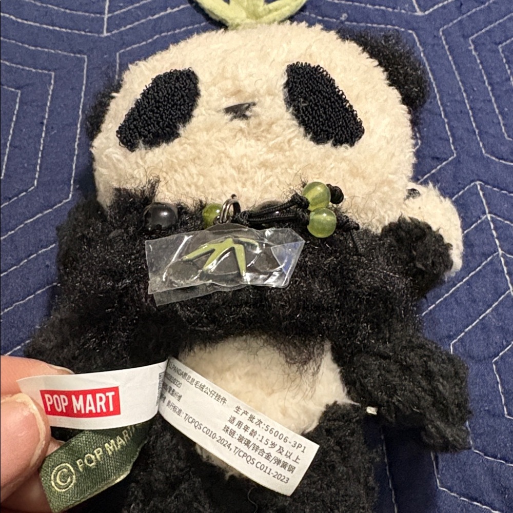 POP MART Skullpanda Lazy Panda Plush Pendant - Picture 6 of 9